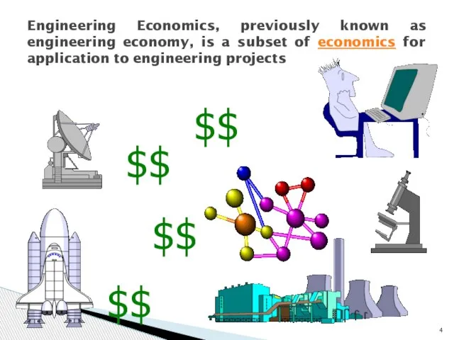 Engineering Economics, previously known as engineering economy, is a subset of