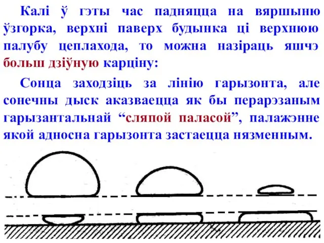 Калі ў гэты час падняцца на вяршыню ўзгорка, верхні паверх будынка