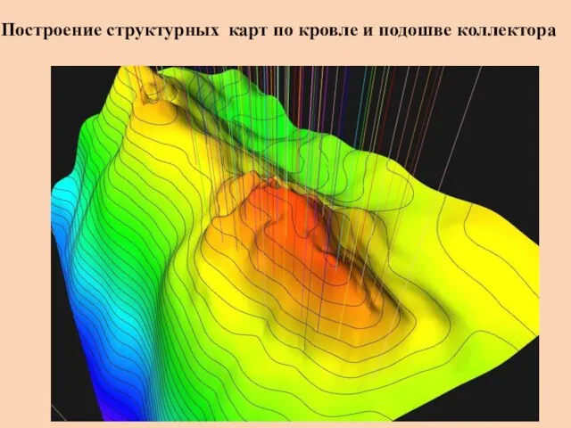 Построение структурных карт по кровле и подошве коллектора