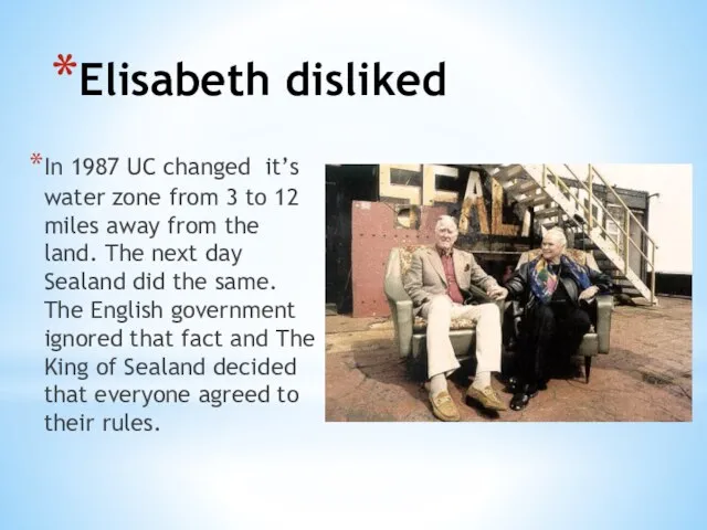 Elisabeth disliked In 1987 UC changed it’s water zone from 3