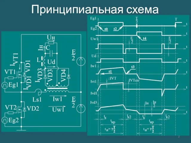 Принципиальная схема