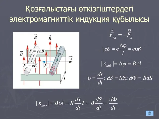 Қозғалыстағы өткізгіштердегі электромагниттік индукция құбылысы