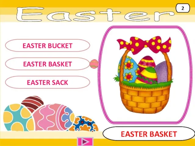 Easter EASTER BASKET EASTER BASKET 2 EASTER BUCKET EASTER SACK
