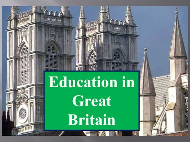 Education in Great Britain