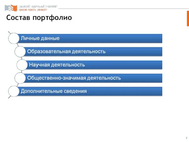 Состав портфолио