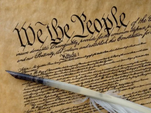 Основу Конституции США составляет текст, утвержденный в 1788 г., в который