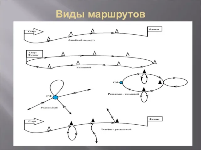 Виды маршрутов