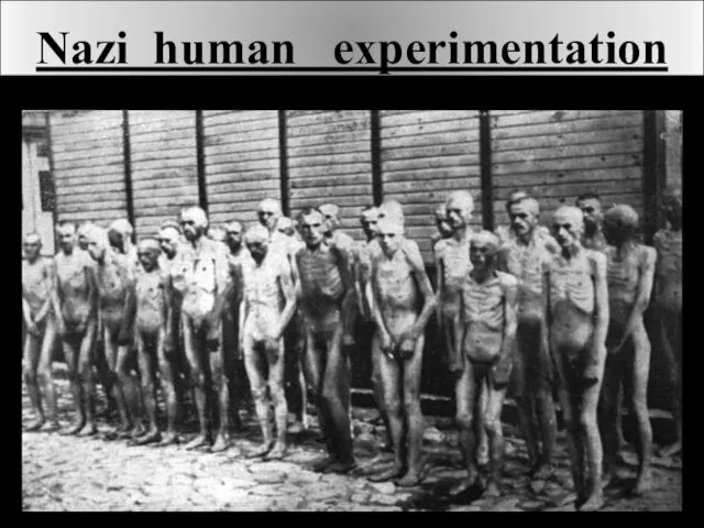 Nazi human experimentation