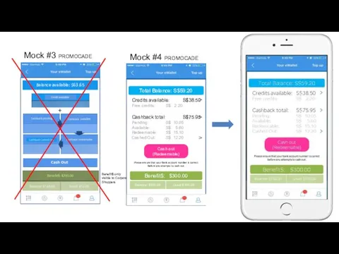Balance available: $63.65 Benefit$ only visible to Corporate Shoppers Mock #3