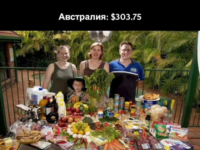 Австралия: $303.75