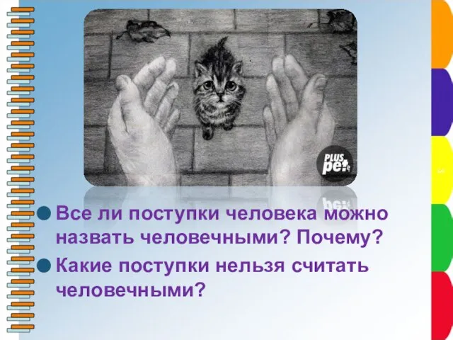 Все ли поступки человека можно назвать человечными? Почему? Какие поступки нельзя считать человечными?