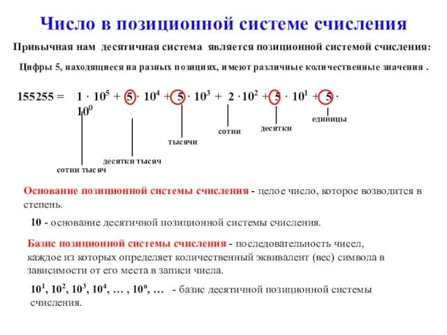 1 · 105 + 5 · 104 + 5 · 103