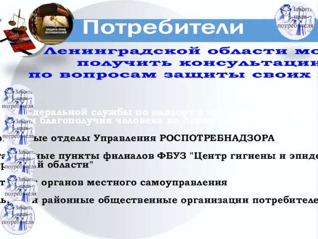 Управление Федеральной службы по надзору в сфере защиты прав потребителей и