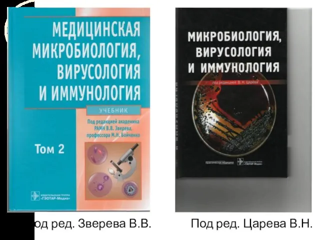 Под ред. Зверева В.В. Под ред. Царева В.Н.