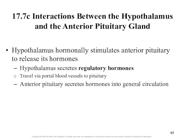 17.7c Interactions Between the Hypothalamus and the Anterior Pituitary Gland Hypothalamus