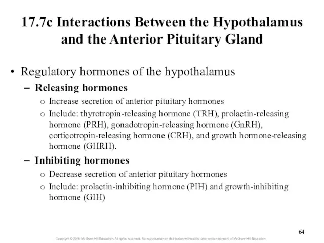 17.7c Interactions Between the Hypothalamus and the Anterior Pituitary Gland Regulatory