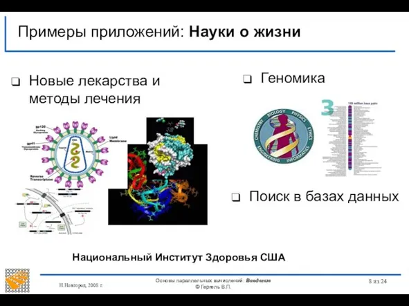 Н.Новгород, 2008 г. Основы параллельных вычислений: Введение © Гергель В.П. из