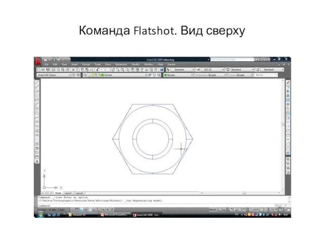 Команда Flatshot. Вид сверху