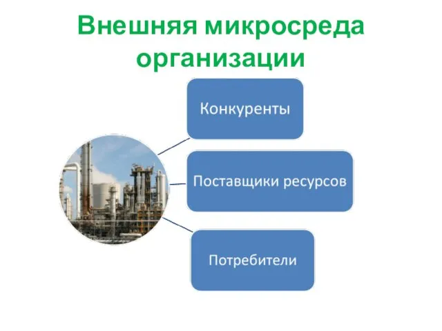 Внешняя микросреда организации