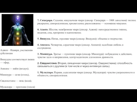 7. Сахасрара. Седьмая, макушечная чакра (санскр. Сахасрара — 1008 лепестков): полное