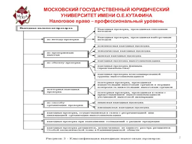 МОСКОВСКИЙ ГОСУДАРСТВЕННЫЙ ЮРИДИЧЕСКИЙ УНИВЕРСИТЕТ ИМЕНИ О.Е.КУТАФИНА Налоговое право – профессиональный уровень