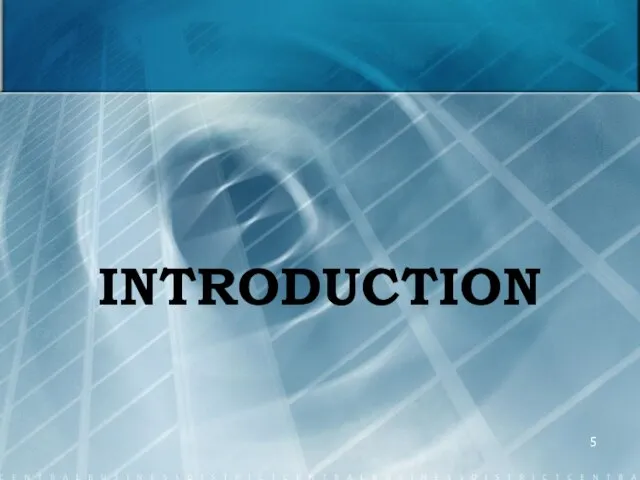 INTRODUCTION