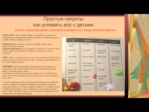 Простые секреты как успевать все с детьми БОДРСТВУЕТ: мою посуду, загружаю