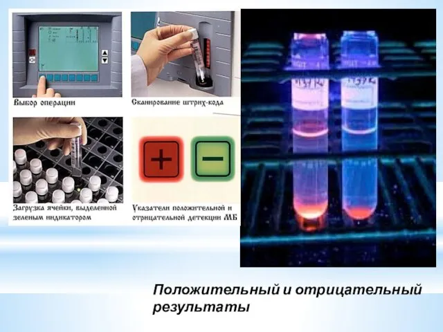 Положительный и отрицательный результаты