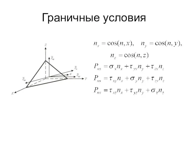 Граничные условия