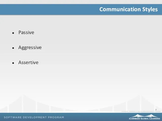 Passive Aggressive Assertive Communication Styles