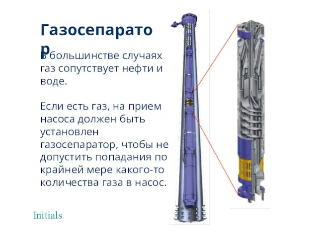 Initials В большинстве случаях газ сопутствует нефти и воде. Если есть