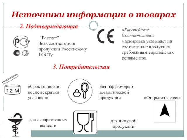 2. Подтверждающая «Европейское Соответствие» маркировка указывает на соответствие продукции требованиям европейских