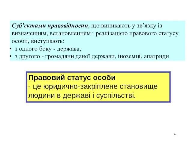 Суб’єктами правовідносин, що виникають у зв’язку із визначенням, встановленням і реалізацією