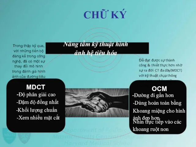 CHỮ KÝ Trong thập kỷ qua, với những tiến bộ đáng