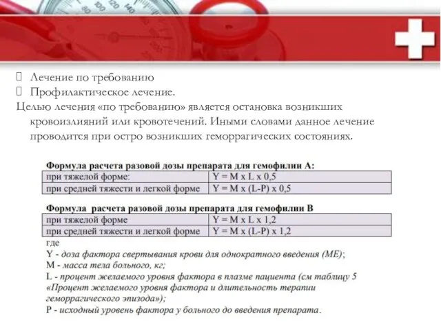 Лечение по требованию Профилактическое лечение. Целью лечения «по требованию» является остановка