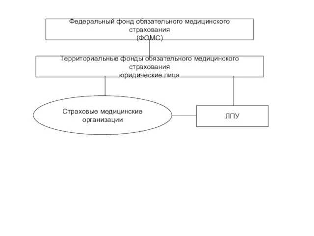 Федеральный фонд обязательного медицинского страхования (ФОМС) Территориальные фонды обязательного медицинского страхования