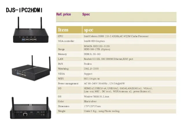 DJS-IPC2HDMI