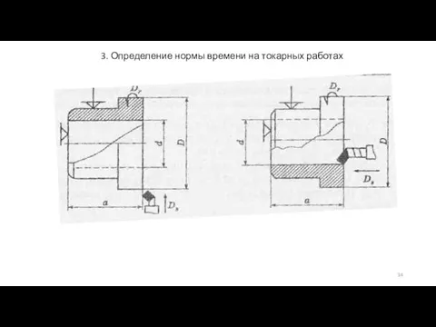 3. Определение нормы времени на токарных работах