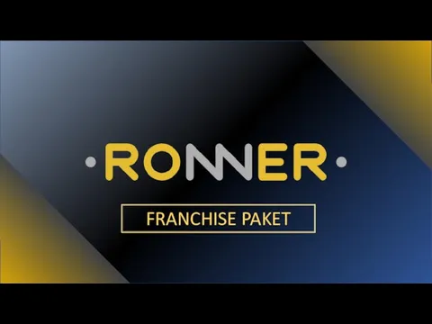Die Firma Ronner. Franchise paket