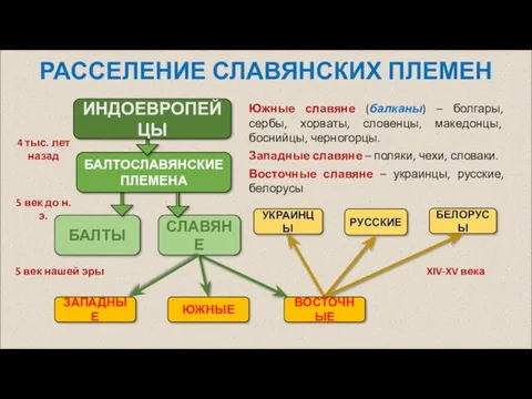 БАЛТЫ РАССЕЛЕНИЕ СЛАВЯНСКИХ ПЛЕМЕН БАЛТОСЛАВЯНСКИЕ ПЛЕМЕНА СЛАВЯНЕ ЗАПАДНЫЕ ЮЖНЫЕ УКРАИНЦЫ БЕЛОРУСЫ