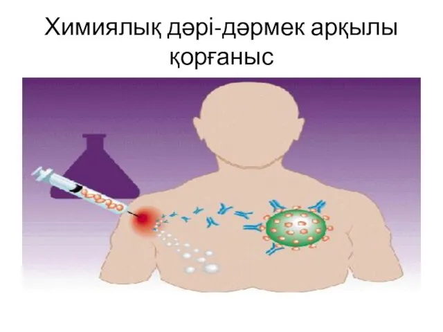 Химиялық дәрі-дәрмек арқылы қорғаныс