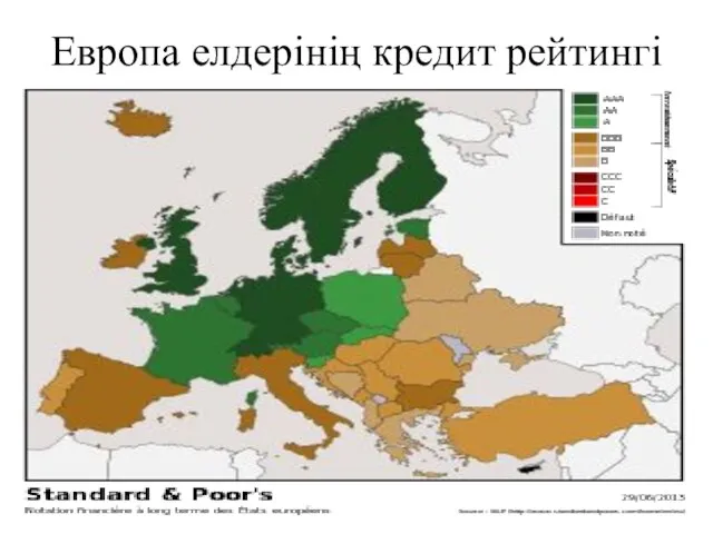Европа елдерінің кредит рейтингі