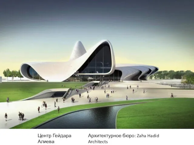 Центр Гейдара Алиева Архитектурное бюро: Zaha Hadid Architects