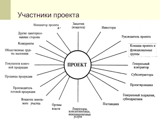 Участники проекта