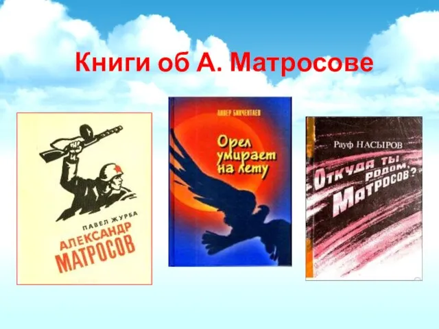 Книги об А. Матросове