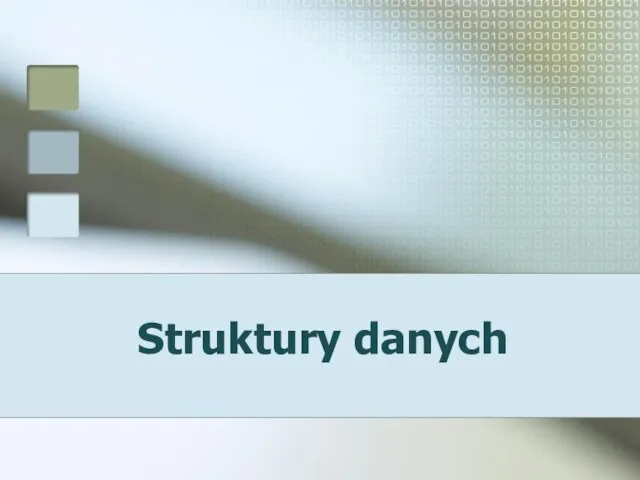 Struktury danych