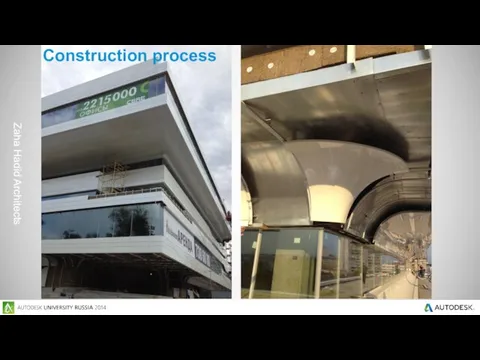 Construction process Zaha Hadid Architects