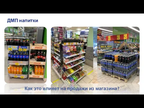 ДМП напитки Как это влияет на продажи из магазина?