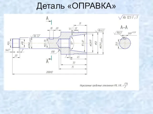 Деталь «ОПРАВКА»