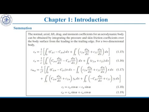 Chapter 1: Introduction Summation